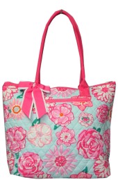 Small Quilted Tote Bag-HHU1515/PK